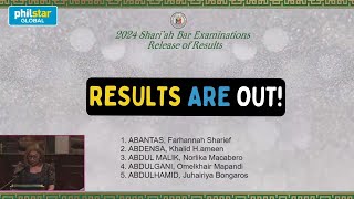 Results of the 2024 Shariah Bar Examinations released by the Supreme Court [upl. by Aretta]