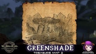 Elder Scrolls Online  Greenshade Treasure Map I [upl. by Anoik]