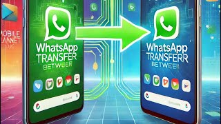 How to Transfer WhatsApp Data from Android to Android [upl. by Aymahs976]