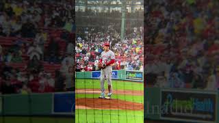 Shohei Ohtanis pitching in heavy rain in Boston ☔️ [upl. by Luap]