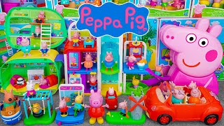 93 Minutes Satisfying with Unboxing Cute Peppa Pig Peppas Shopping Centre Playset ASMR Review Toys [upl. by Eellah]