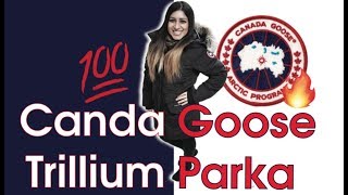 Canada Goose Trillium Parka Review  On Body [upl. by Eadahs932]