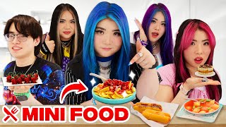 KREW MAKES MINI FOOD CHALLENGE [upl. by Robinson694]