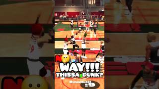 N🫢 WAY THISSA DUNK bball 2k25 dunks and1 xbox ps5 gaming basketball handles clutch [upl. by Theressa]