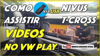 Como assistir vídeos no VW Play no Novo VW Nivus e TCross [upl. by Bal600]