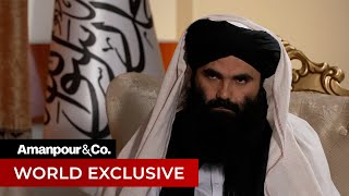 WORLD EXCLUSIVE Christiane Amanpour Interviews Taliban Deputy Leader  Amanpour and Company [upl. by Ynettirb659]