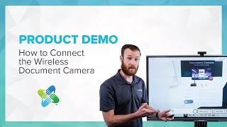 How to Connect a Clear Touch Wireless Document Camera [upl. by Enomahs626]