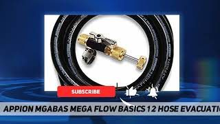 Appion MGABAS Mega Flow Basics 12 Hose Evacuation Kit  Review 2023 [upl. by Enattirb]