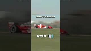 Ferrari SF24 vs Ferrari F2004 shorts [upl. by Wernsman]