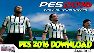 Pro Evolution Soccer 2016 PES 2016 by GeoMatrix no Playstation 2 [upl. by Haddad]