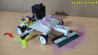 Smart Floor cleaner Robot  Inspire Award Project  Best science Project [upl. by Adolph]