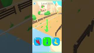 Shape Shifting 2 GAMEPLAY Level No 2292 Walkthrough  New Update Car Racing Shorts ShapeShifting [upl. by Nance525]