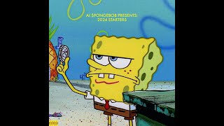 AI PONGEBOB  2024 STARTERS FULL EP [upl. by Ardnuhsed]