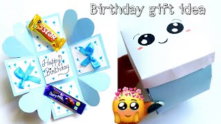 Diy cute birthday gift boxbirthday gift ideasgift box ideasbirthday gift making [upl. by Dulcia]