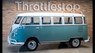 1963 Volkswagen 15Window Micro Bus Deluxe [upl. by Noned416]