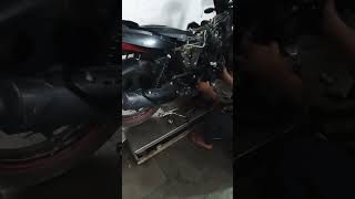 Bajaj 125 pulser INGEN problem only 1200 km [upl. by Lahsram966]