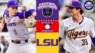 Central Arkansas vs 4 LSU Highlights  2024 College Baseball Highlights [upl. by Adria]