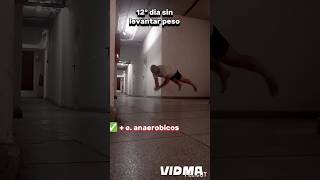 12 dias sin levantar pesocircuito hiit anaerobicoshorts gym crossfit [upl. by Hadleigh]