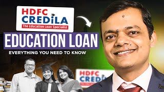 HDFC Credila Education Loan Without Collateral  Maximum Loan Amount Eligibility Criteria amp More [upl. by Meurer]