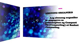 ABONONG ORGANIKO [upl. by Schroder]