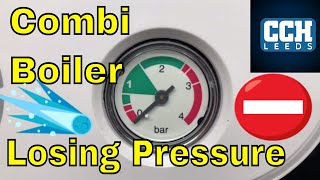 BOILER LOSING PRESSURE  Combi boiler keeps losing pressure [upl. by Yancey]