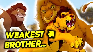 The Messed Up Relationship Between Scar Mufasa amp Their Father [upl. by Nairam]