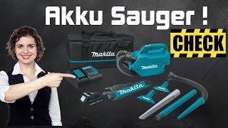 Akku Auto Staubsauger unter 100 Euro Makita DCL184Z Staubsauger 18 V [upl. by Platus]