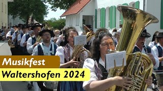 Musikfest Waltershofen 2024 [upl. by Dnama]