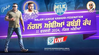 Nangal Ambian  MLK Kabaddi Cup 2024 Live Now [upl. by Lilithe17]