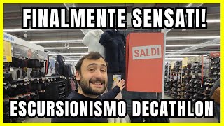 Saldi escursionismo Decathlon finalmente sensati [upl. by Mcnamee]