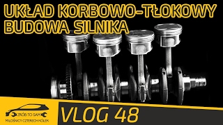 Budowa silnika Co to są Panewki jak działa układ korbowo tłokowy Cz1 [upl. by Czarra]