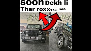 Thar roxx Dekh li Thar roxx soon [upl. by Enyaz]