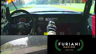 Furiani Racing Alfa Romeo GTA vs Lotus Cortina at Imola  Onboard [upl. by Fancie432]