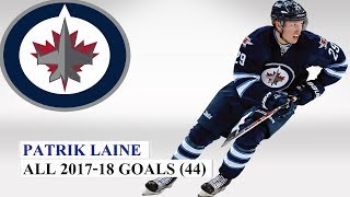 Patrik Laine 29 All 44 Goals of the 201718 NHL Season [upl. by Issiah]