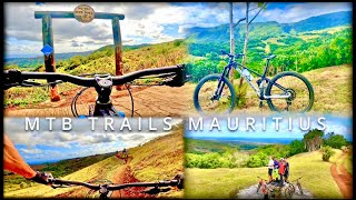 MTB BIKE PARK Mauritius☀️🚵🏼🏝️ MOBIKE PARK 4K MTB Trails 🔊➕ [upl. by Leaffar]