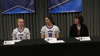 NCAA Regional Semifinal Northwestern Post Game Interview [upl. by Enilekcaj]