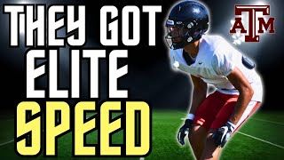 Izaiah Williams Too FAST For College Football  4⭐️ Texas AampM Wide Receiver Recruit  Highlights [upl. by Akemit]