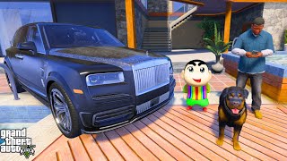 Franklin amp Shinchan Buy RollsRoyce Cullinan in Gta 5  Gta V Gameplay [upl. by Noired598]