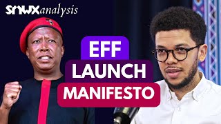 EFF manifesto launch Reacting to Julius Malema speech loadshedding stage 6 SONA 2024 elections [upl. by Aruam]