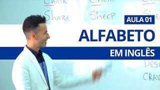 Alfabeto em ingles  Aprenda a soletrar e pronunciar as letras do alfabeto em ingles [upl. by Nairadal165]