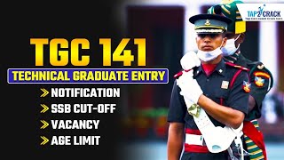 TGC 141 Notification Indian Army  Technical Graduate Entry [upl. by Pudendas546]