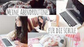 Meine Abendroutine ♡ für die Schule⎜ItzSannyz [upl. by Dnalon375]