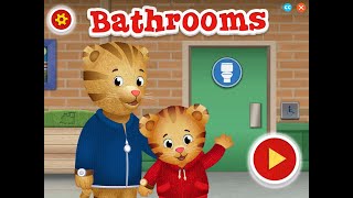 Daniel Tigers Neighborhood  Bathrooms PBS Kids Games Gameplay [upl. by Eegnat]