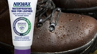 Nikwax Waterproofing Wax for Leather Neutral Product Overview [upl. by Akered]