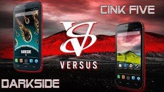 Test comparatif  Wiko Darkside VS Wiko Cink Five [upl. by Reel564]