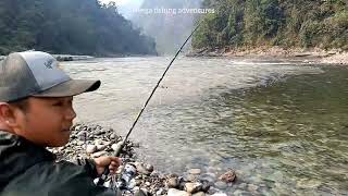 Monster Fish Kameng River 17 March 2024 Promote Catch and release🎣🎣🎣🫰🫰🫰💕😊 [upl. by Onailimixam786]