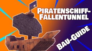 Piratenschiff als Fallentunnel DesignGuide  Fortnite Rette die Welt [upl. by Zared]