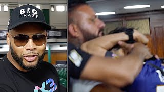 FRAZER CLARKE GRABS PRINCE PATEL AS THE HEAVYWEIGHT CONFRONTS PATEL AFTER ONLINE BEEF [upl. by Trueman]