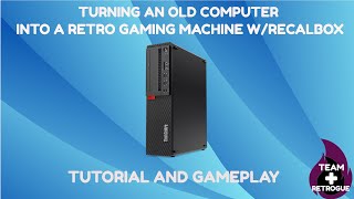 Tutorial Turning an Old PC into a Retro Gaming Powerhouse with Recalbox [upl. by Eenaej914]