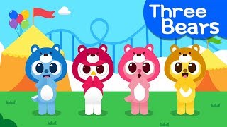 Miniforce The Three Bears  Nursery rhymes  Animal Song  Miniforce Kids Song [upl. by Wauters]